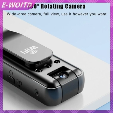 E-WOITD Camera thể thao mini HD 180° xoay, wifi, cầm tay, ghi video pháp luật - Giá chỉ 212.300₫