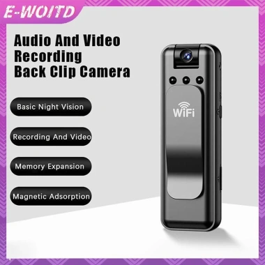 E-WOITD Camera thể thao mini HD 180° xoay, wifi, cầm tay, ghi video pháp luật - Giá chỉ 212.300₫
