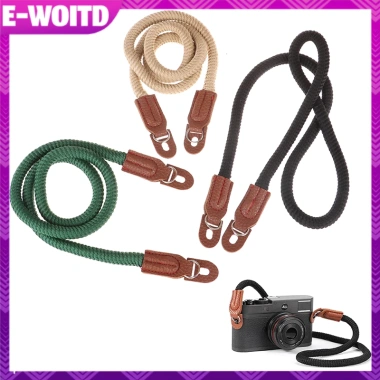 E-woitd Dây Đeo Cổ Vintage 1 Dây Máy Ảnh Da Cao Cấp, Giá chỉ 51.920 VND, giảm từ 66.977 VND
