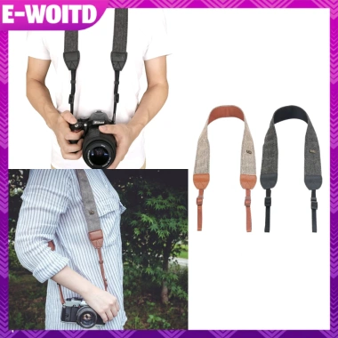 E-woitd Dây Đeo Cổ Vintage 1 Dây Máy Ảnh Da Cao Cấp, Giá chỉ 51.920 VND, giảm từ 66.977 VND