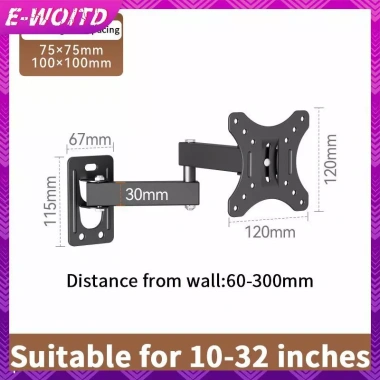 E-WOITD Full Motion Treo Tường Braet Cánh Tay Xoay Nghiêng Mở Rộng Phù Hợp TV Cong Phẳng 10-32 Inch Giá Ưu Đãi 239.800₫ 9 E-WOITD Full Motion Treo Tường Braet Cánh Tay Xoay Nghiêng Mở Rộng Phù Hợp TV Cong Phẳng 10-32 Inch Giá Ưu Đãi 239.800₫ 9