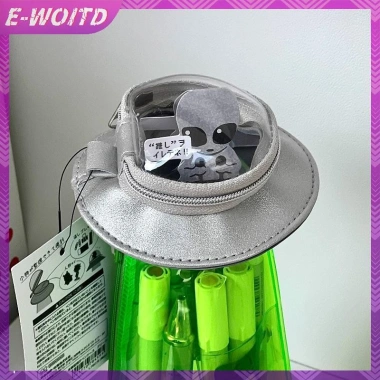 E-WOITD Hộp Đựng Bút UFO Ngộ Nghĩnh Người Ngoài Hành Tinh, Túi Bảo Quản Thổ Cẩm Dung Tích Lớn 100k 6