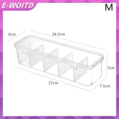 E-woitd Hộp đựng cáp dữ liệu trong suốt, chống bụi, có nắp - HNVN, giá 58.959₫