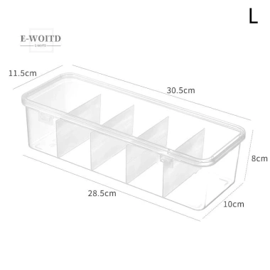 E-woitd Hộp đựng cáp dữ liệu trong suốt, chống bụi, có nắp - HNVN, giá 58.959₫