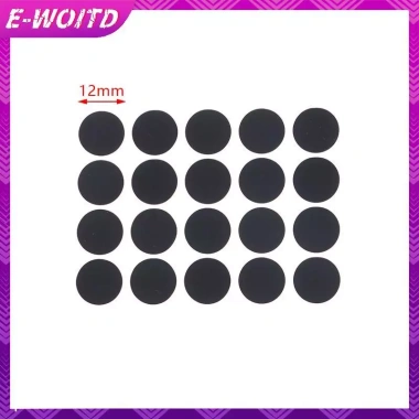 E-WOITD Nút Điều Khiển Từ Xa 6-12mm - Miếng Dán Dẫn Điện Hai Mặt, Sửa Lỗi Bảng Điều Khiển Trò Chơi, Nút Tay Cầm Tiếp Xúc 8