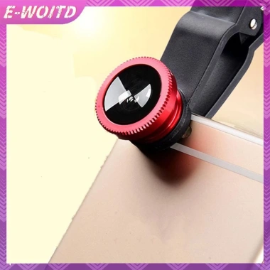 E-woitd Ống kính mắt cá cho điện thoại - Zoom góc rộng, kẹp HNVN, chỉ 55,550₫