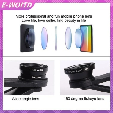 E-woitd Ống kính mắt cá cho điện thoại - Zoom góc rộng, kẹp HNVN, chỉ 55,550₫ 5 E-woitd Ống kính mắt cá cho điện thoại - Zoom góc rộng, kẹp HNVN, chỉ 55,550₫ 5