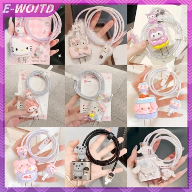 E-WOITD Phim Hoạt Hình Sạc 18W/20W, Cáp Dữ Liệu Bảo Vệ, Cuộn Dây Nhanh - Giá chỉ 45.100₫