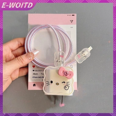 E-WOITD Phim Hoạt Hình Sạc 18W/20W, Cáp Dữ Liệu Bảo Vệ, Cuộn Dây Nhanh - Giá chỉ 45.100₫