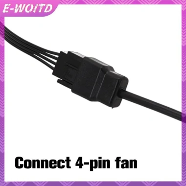 E-woitd Quạt USB 3-4 Pin 30/50/100cm Cáp Máy Tính Nguồn Chuyển Đổi - Giá 53.350₫