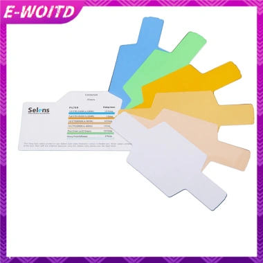 E-woitd Selens 20pc SE-CG20 Flash Speedlite Bộ lọc gel màu đèn tốc độ HNVN - 56.100₫ 8
