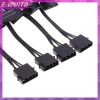 E-woitd Splitter SATA 4Pin 1 Nam den 3/4/5/6 Nữ, Kết Nối Ổ Cứng, 59.950 VND 2