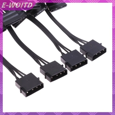 E-woitd Splitter SATA 4Pin 1 Nam den 3/4/5/6 Nữ, Kết Nối Ổ Cứng, 59.950 VND
