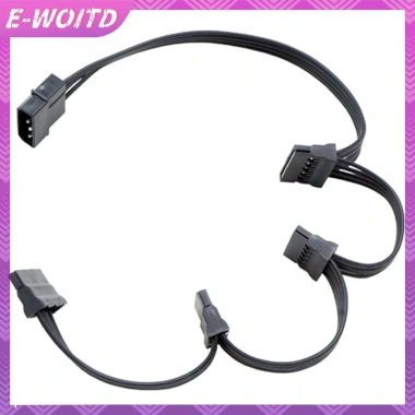 E-woitd Splitter SATA 4Pin 1 Nam den 3/4/5/6 Nữ, Kết Nối Ổ Cứng, 59.950 VND