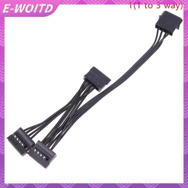 E-woitd Splitter SATA 4Pin 1 Nam den 3/4/5/6 Nữ, Kết Nối Ổ Cứng, 59.950 VND