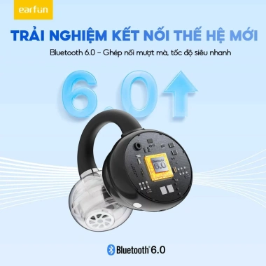 Earfun Clip Tai Nghe Bluetooth Open Ear - Âm Thanh Sắc Nét, Bảo Hành 12 Tháng, Đổi 1 Trong 15 Ngày, Giá 1,433,735₫ 4