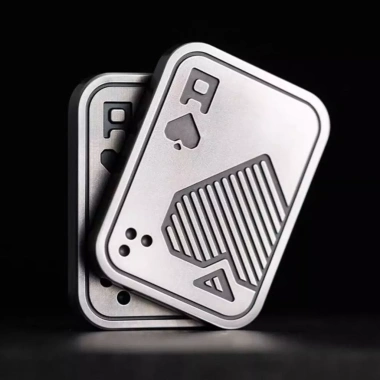EDC Đẩy Trượt Kim Loại Fidget Giảm Căng Thẳng Người Lớn Trượt Ngón Tay Xoay 140k