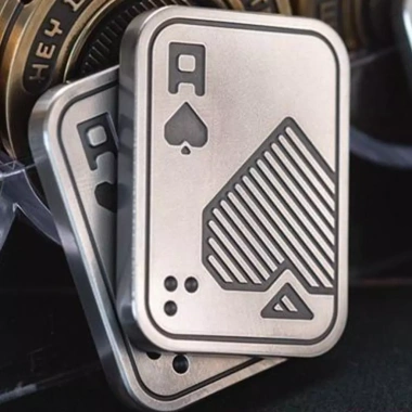 EDC Đẩy Trượt Kim Loại Fidget Giảm Căng Thẳng Người Lớn Trượt Ngón Tay Xoay 140k