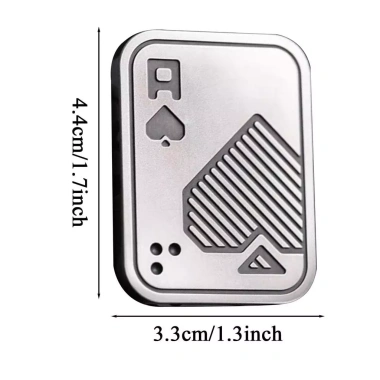 EDC Đẩy Trượt Kim Loại Fidget Giảm Căng Thẳng Người Lớn Trượt Ngón Tay Xoay 140k