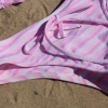 Eska Bikini 2 mảnh sọc hồng trắng thắt nơ - Đồ bơi thời trang giá ưu đãi 199k 3