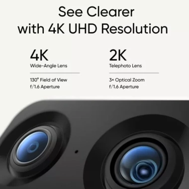 Eufy S350 Camera 4K 8x Zoom WiFi6 360 do Quay Quet – Bao hanh 24 thang, 1 doi 1 15 ngay – 2 mat 2