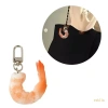 Exhila Thực Tế Tôm Móc Khóa Trang Trí Ngộ Nghĩnh - Móc Chìa Khóa Độc Đáo Treo Charm