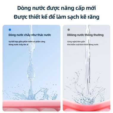 EXYT Máy tăm nước 4 chế độ, 4 đầu bàn chải – Làm sạch sâu, bảo vệ nướu, sạc nhanh