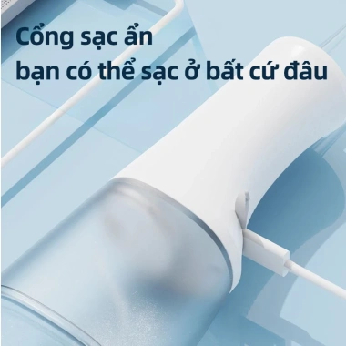 EXYT Máy tăm nước 4 chế độ, 4 đầu bàn chải – Làm sạch sâu, bảo vệ nướu, sạc nhanh 6 EXYT Máy tăm nước 4 chế độ, 4 đầu bàn chải – Làm sạch sâu, bảo vệ nướu, sạc nhanh 6