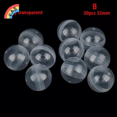 FAS 50 mini 32mm trong suốt - Đồ chơi bóng, hộp đựng Gashapon VN - 48.700 VND