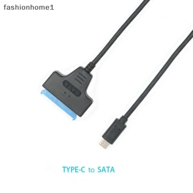 Fas Cáp SATA sang USB 3.0 và Type-C 2 trong 1, tốc độ 6 Gbps, hỗ trợ SSD 2.5 inch 22-pin 8