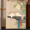 Fat Cat Cross Stitch 2.025 - Thêu Đơn Dưới Hoa Phong Cách Mới Handmade Set Ren 5