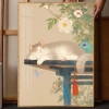 Fat Cat Cross Stitch 2.025 - Thêu Đơn Dưới Hoa Phong Cách Mới Handmade Set Ren 6