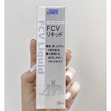 FCV Bổ Máu Cho Chó Mèo - Hàng Nhật, Tăng Sức Đề Kháng, Giá 369.000₫ 2