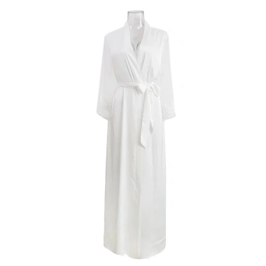 Feiyun Feel Ice Silk Nightgown: Bộ Đồ Ngủ Nữ Tay Dài Satin Mỏng, Giá 384.480₫ 3 Feiyun Feel Ice Silk Nightgown: Bộ Đồ Ngủ Nữ Tay Dài Satin Mỏng, Giá 384.480₫ 3