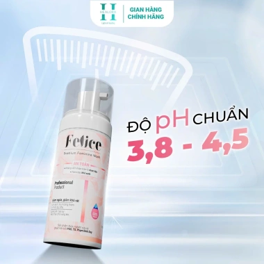 Felice Dung dịch vệ sinh phụ nữ dịu nhẹ từ thiên nhiên 150ml - Giá ưu đãi 220.000 VND