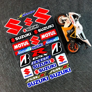 FENDER Bộ Dán Phản Quang Nylon Vinyl cho Suzuki GSX‑R/GSX R600‑1.000 – Tăng Tầm Nhìn, An Toàn Lái