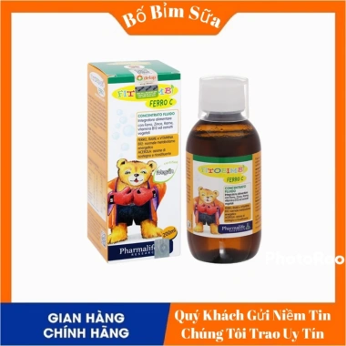 Fitobimbi Ferro C Bổ Sung Sắt Kẽm Vitamin C Tăng Đề Kháng Bổ Máu Bé 318k