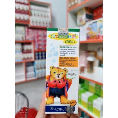 Fitobimbi Ferro C Bổ Sung Sắt Kẽm Vitamin C Tăng Đề Kháng Bổ Máu Bé 318k 2 Fitobimbi Ferro C Bổ Sung Sắt Kẽm Vitamin C Tăng Đề Kháng Bổ Máu Bé 318k 2