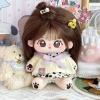 Flazea Búp Bê Cotton 20cm Kawaii - Quần áo vải mắt lớn, thay đổi trang phục, bộ sưu tập quà tặng, giá ưu đãi 116.270 VND 4