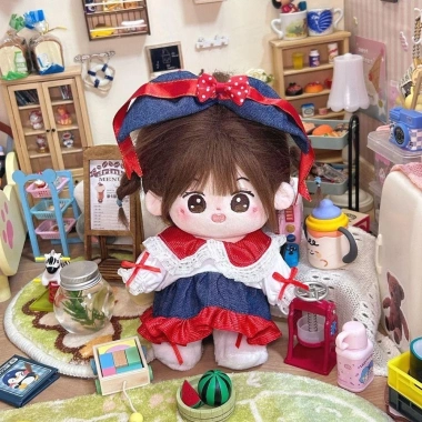 Flazea Búp Bê Dress Up 20cm Cotton BJD - Mũ, Băng Đô, Quà Tặng Đồ Chơi Sang Trọng 76.890₫