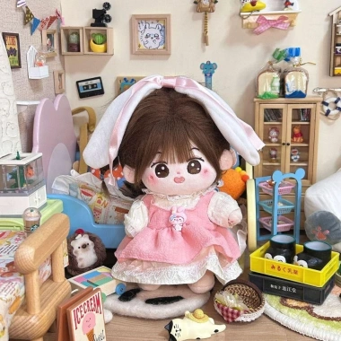 Flazea Búp Bê Dress Up 20cm Cotton BJD - Mũ, Băng Đô, Quà Tặng Đồ Chơi Sang Trọng 76.890₫