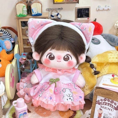 Flazea Búp Bê Dress Up 20cm Cotton BJD - Mũ, Băng Đô, Quà Tặng Đồ Chơi Sang Trọng 76.890₫