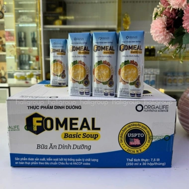 Fomeal Basic Soup - Súp dinh dưỡng thùng 30/36 hộp, giảm giá 1,140,000₫, bữa ăn nhanh, giàu protein