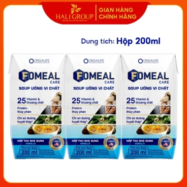 Fomeal Care 3 Hộp 200ml - Dinh dưỡng toàn diện cho bé, giá ưu đãi 106.500 VND