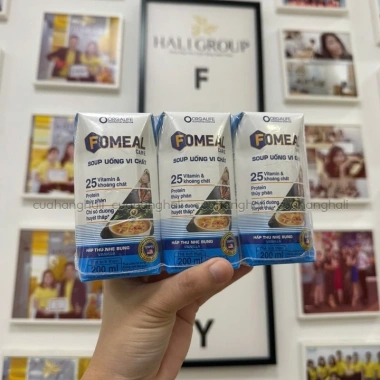 Fomeal Care 3 Hộp 200ml - Dinh dưỡng toàn diện cho bé, giá ưu đãi 106.500 VND