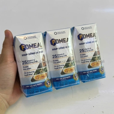 Fomeal Care 3 Hộp 200ml - Dinh dưỡng toàn diện cho bé, giá ưu đãi 106.500 VND