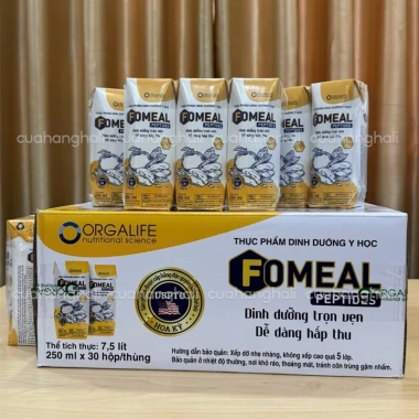 Fomeal Peptides Soup Dinh Dưỡng - Công Thức Dành Cho Người Kém Hấp Thu, Thùng 30 Hộp Giá Ưu Đãi 2.28 Triệu