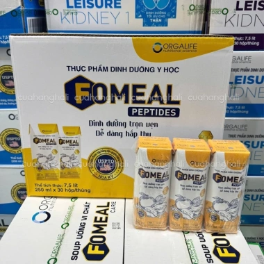 Fomeal Peptides Soup Dinh Dưỡng - Công Thức Dành Cho Người Kém Hấp Thu, Thùng 30 Hộp Giá Ưu Đãi 2.28 Triệu 3 Fomeal Peptides Soup Dinh Dưỡng - Công Thức Dành Cho Người Kém Hấp Thu, Thùng 30 Hộp Giá Ưu Đãi 2.28 Triệu 3