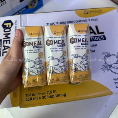 Fomeal Peptides Soup Dinh Dưỡng - Công Thức Dành Cho Người Kém Hấp Thu, Thùng 30 Hộp Giá Ưu Đãi 2.28 Triệu 4 Fomeal Peptides Soup Dinh Dưỡng - Công Thức Dành Cho Người Kém Hấp Thu, Thùng 30 Hộp Giá Ưu Đãi 2.28 Triệu 4