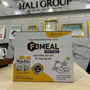 Fomeal Peptides Soup Dinh Dưỡng - Công Thức Dành Cho Người Kém Hấp Thu, Thùng 30 Hộp Giá Ưu Đãi 2.28 Triệu